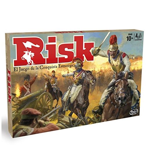 Hasbro Gaming - Clasico Risk Versión Española, para 2 jugadores